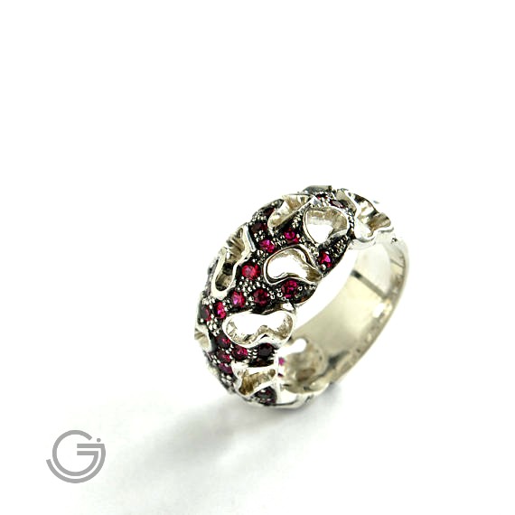 Silver Ruby Ring