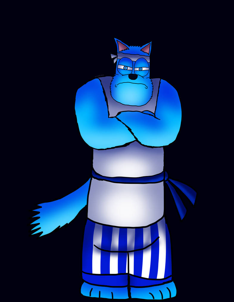 Bruce Scared Deviantart Creepy Bruce (Original) by Africa2000 on DeviantArt