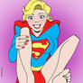Bootless Supergirl