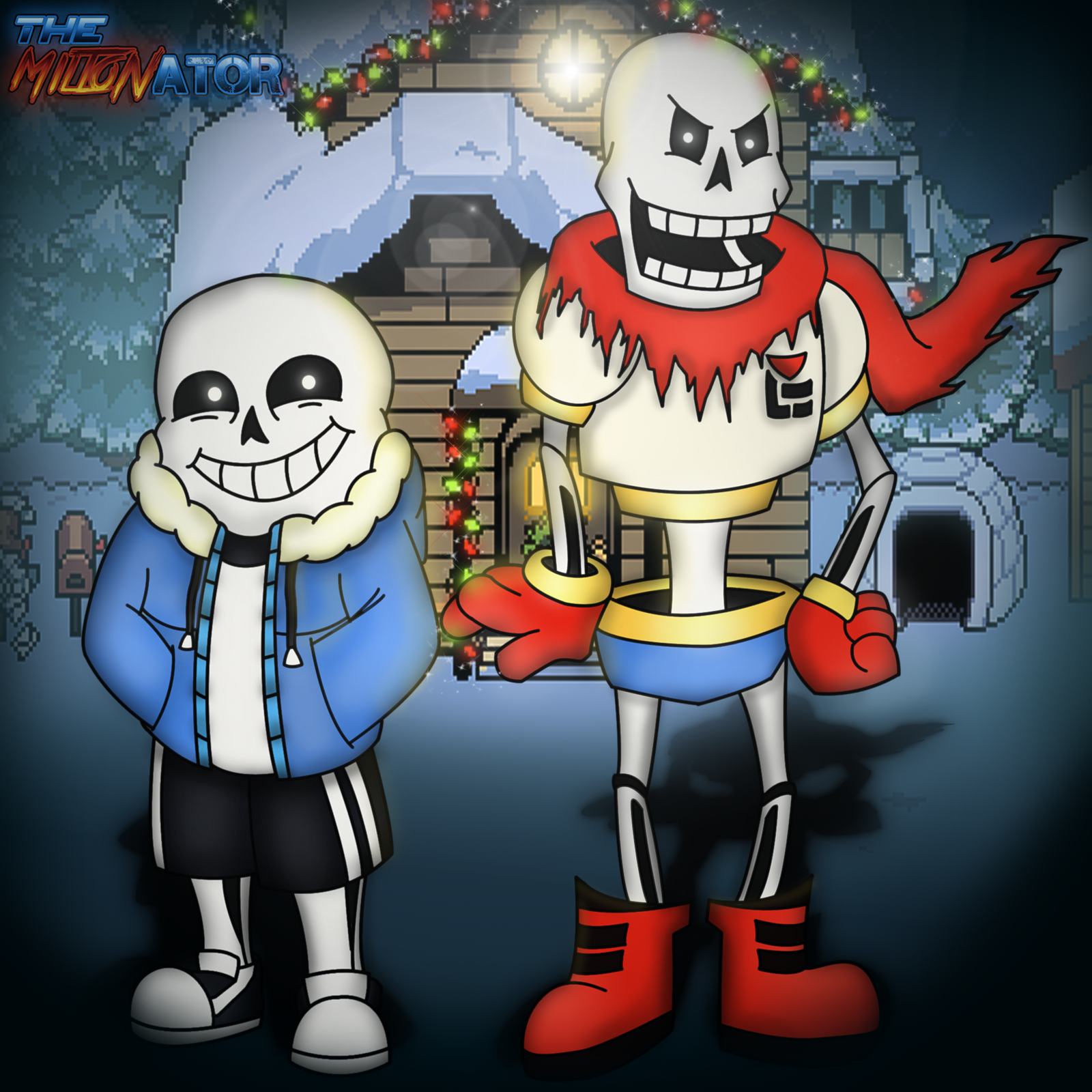 A Peculiar House In Snowdin Sans And Papyrus By Miltonator On Deviantart A Peculiar House In Snowdin Sans And Papyrus By Miltonator On Deviantart