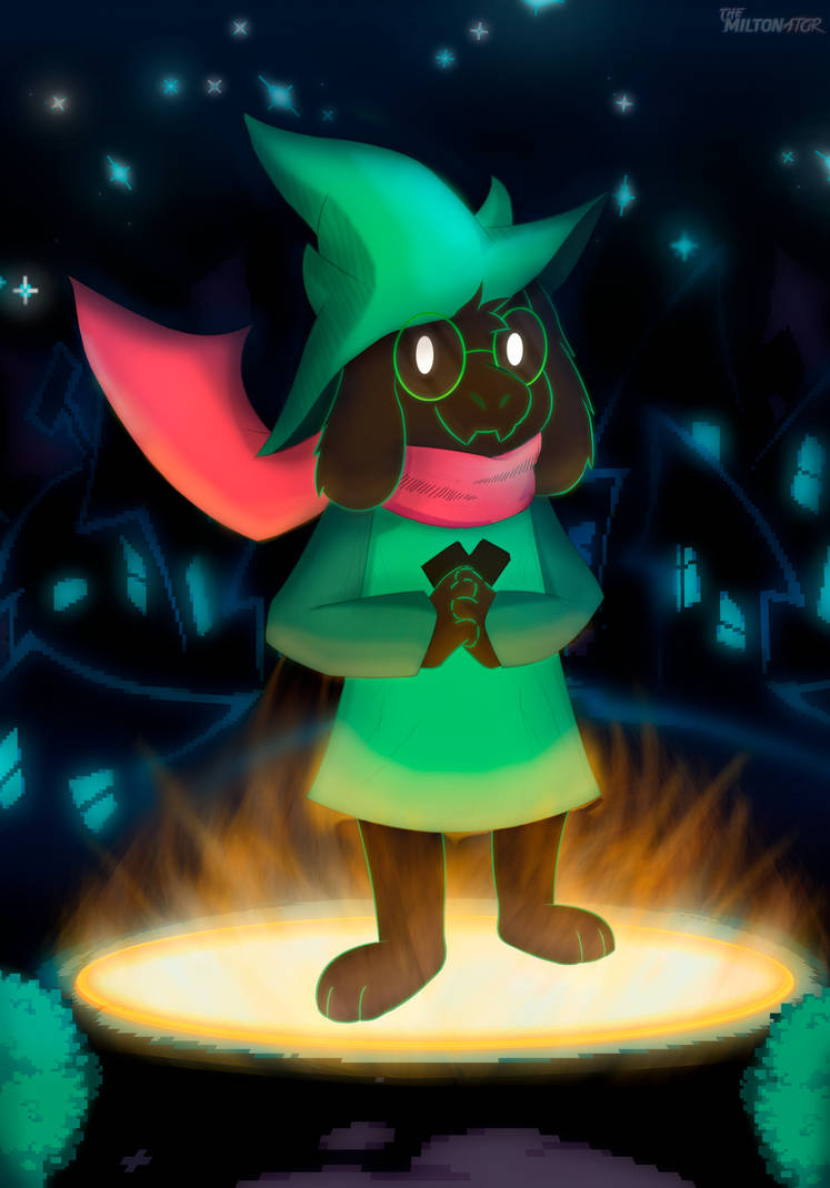 Undertale Delta Rune Ralsei Ralsei Shines Within You - Deltarune (Undertale) by Miltonator on ...