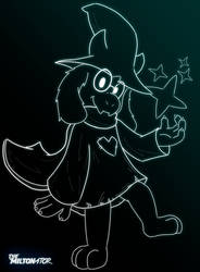 Deltarune Ralsei Dark World LineArt (2 versions!!)