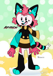 Apyrion the monster - furry OC