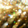 Rainbow and Gold Texture