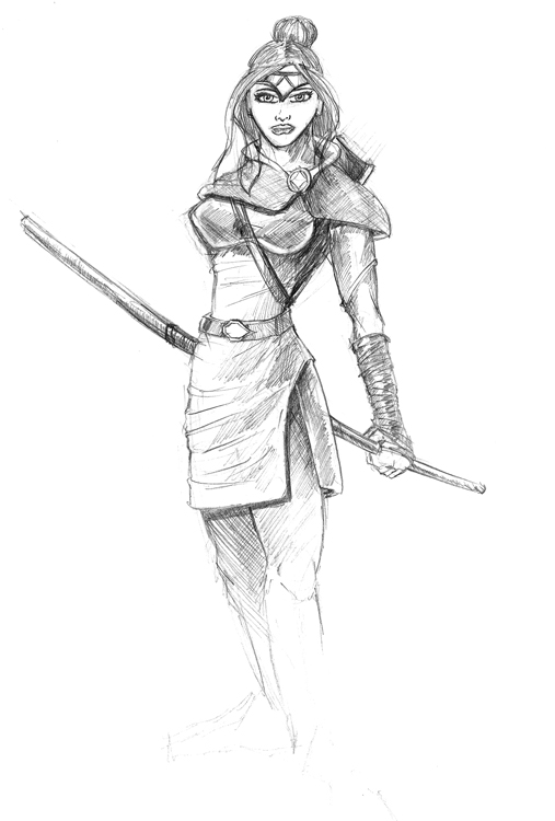 Game Concept Character Female