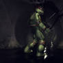 TMNT Raphael in the Sewers