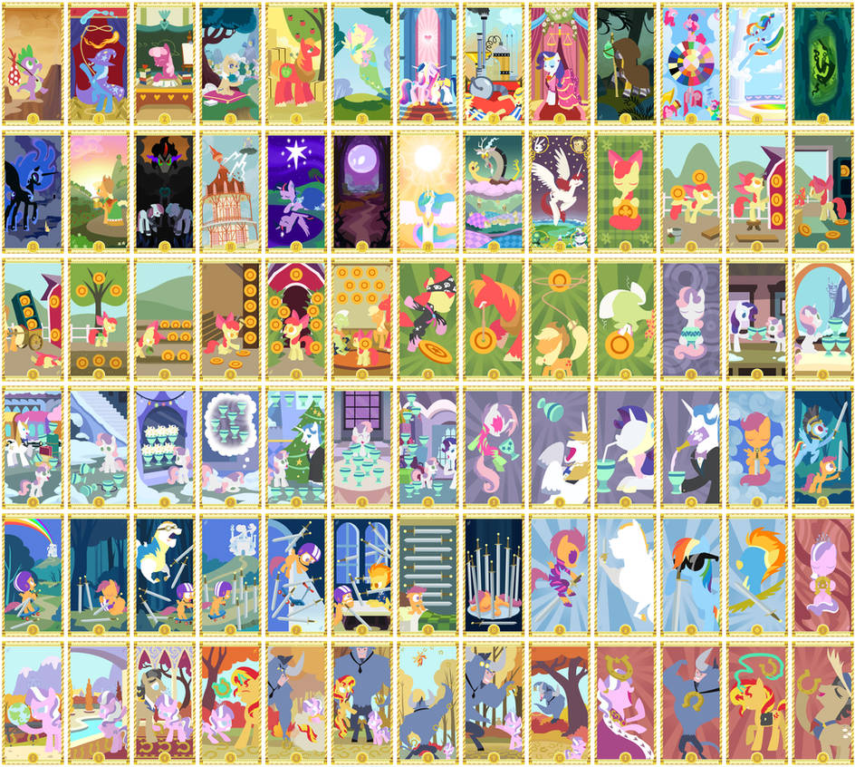 The Equestria Tarot by janeesper