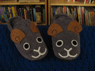 Sheep slippers