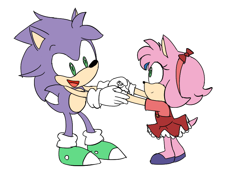 Sonamy Childrens (By @HistoriaAllen) : r/SonicTheHedgehog