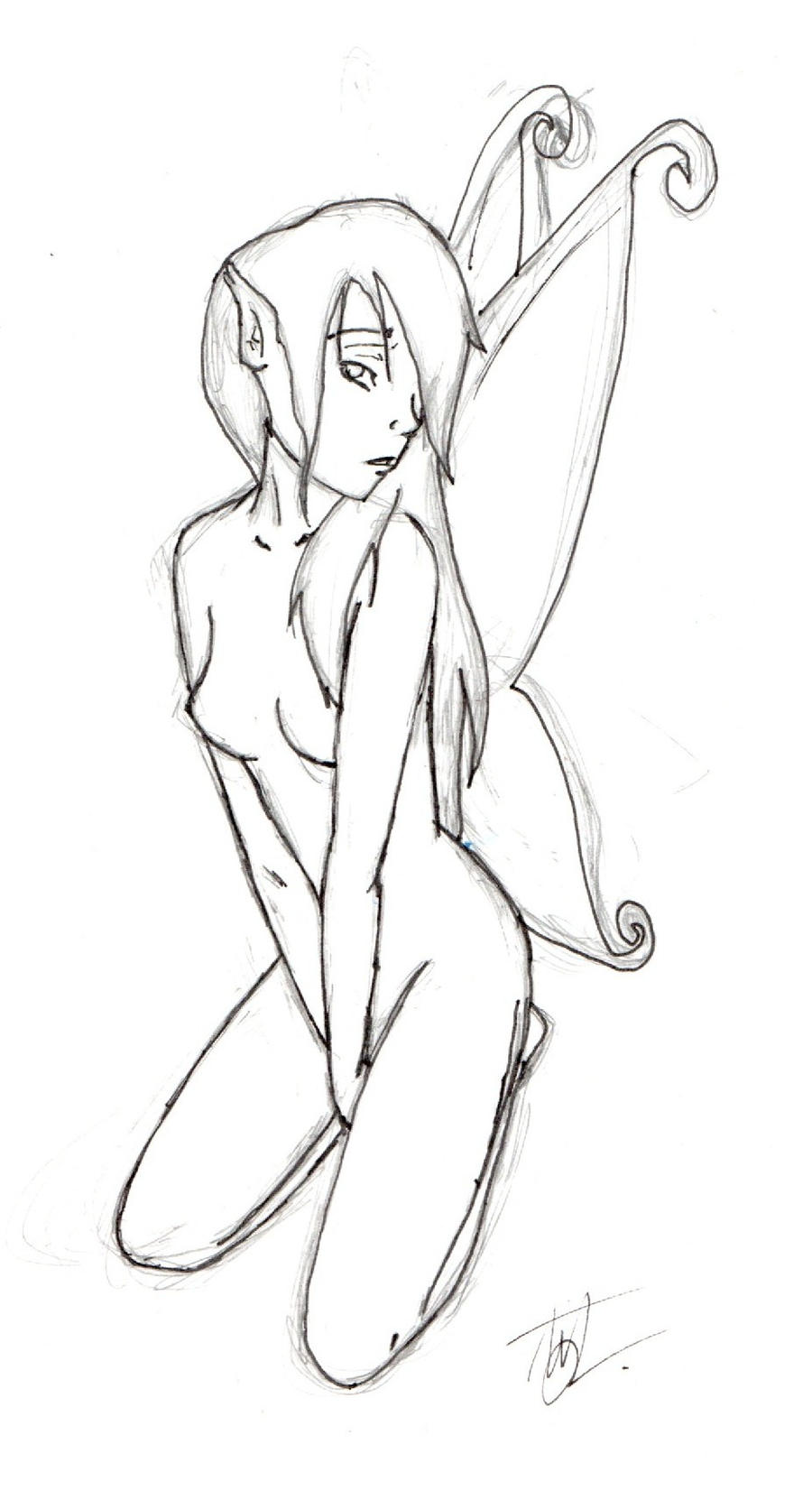 Drawing Fairy Sexy
