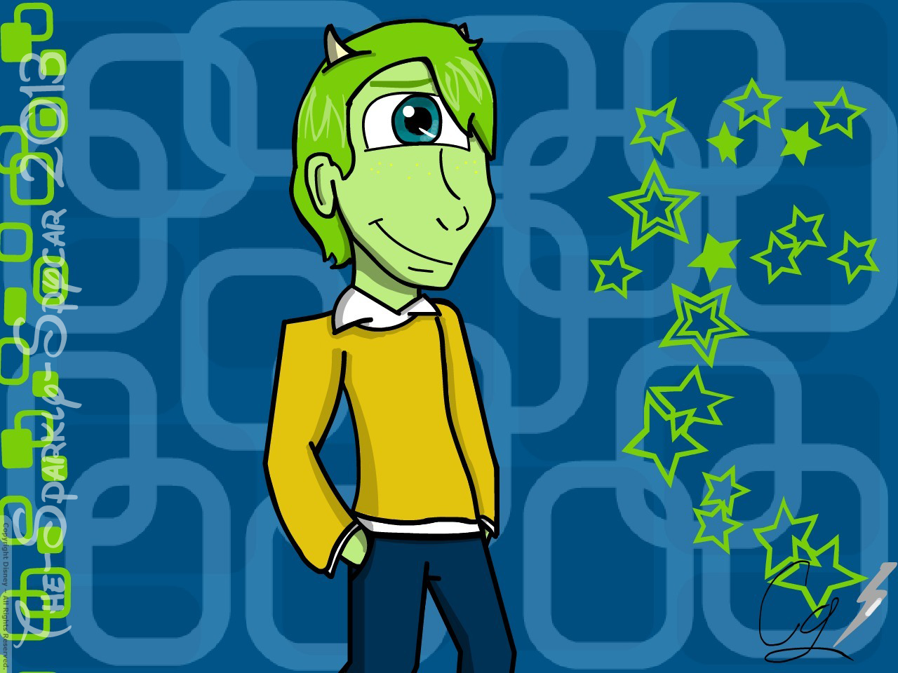 Monster High-Style Mike Wazowski