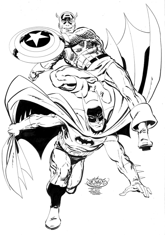 Batman and Captain America - John Byrne