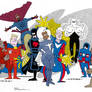 Various Heroes by Fred Hembeck in Color
