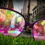 World through pink glasses