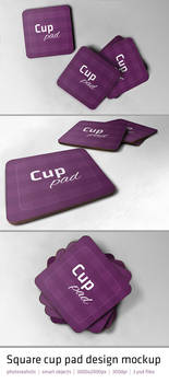 Cup Pad Mockup