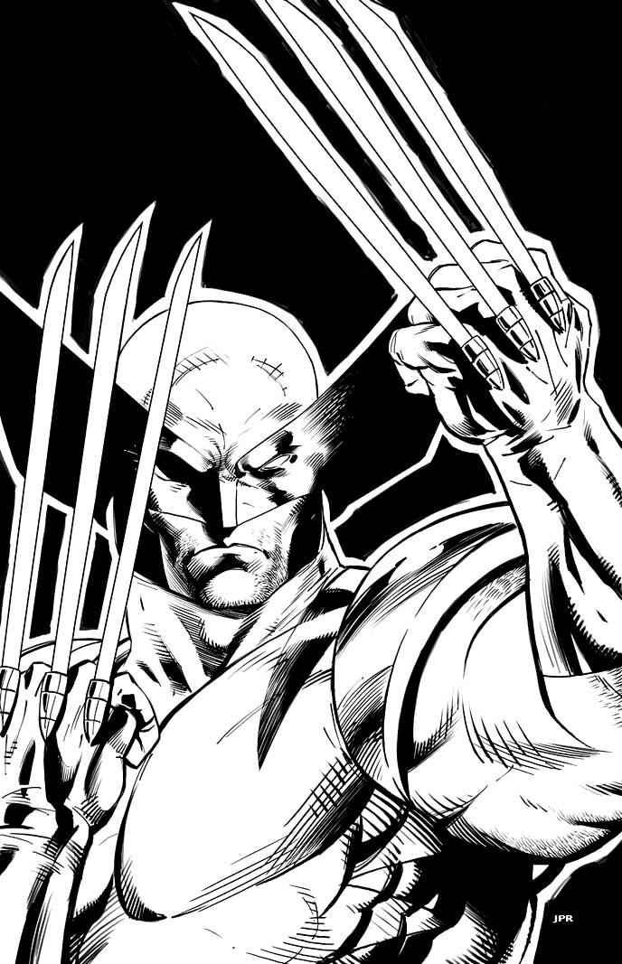 Wolverine Inking Wolverine Ink by JPR04 on DeviantArt