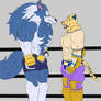 wrestling Jon Talbain vs King