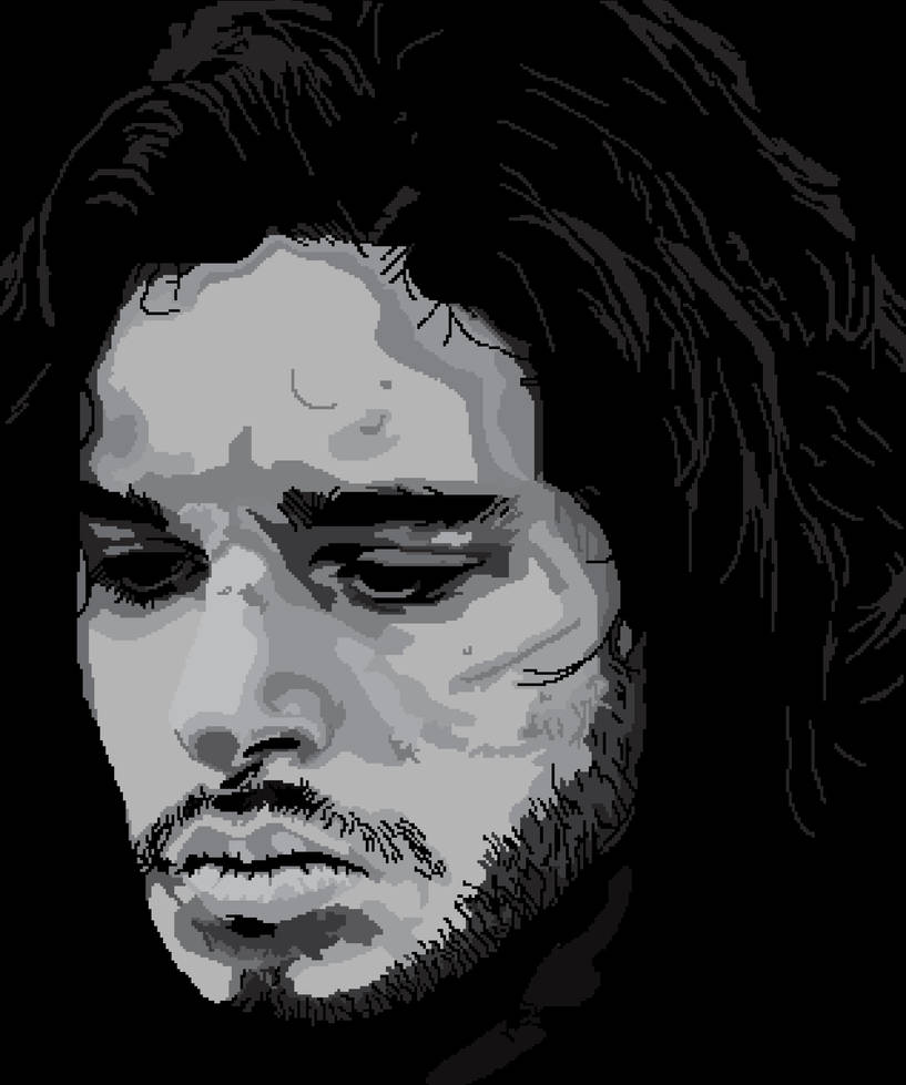 Jon Snow by Xena-Heart