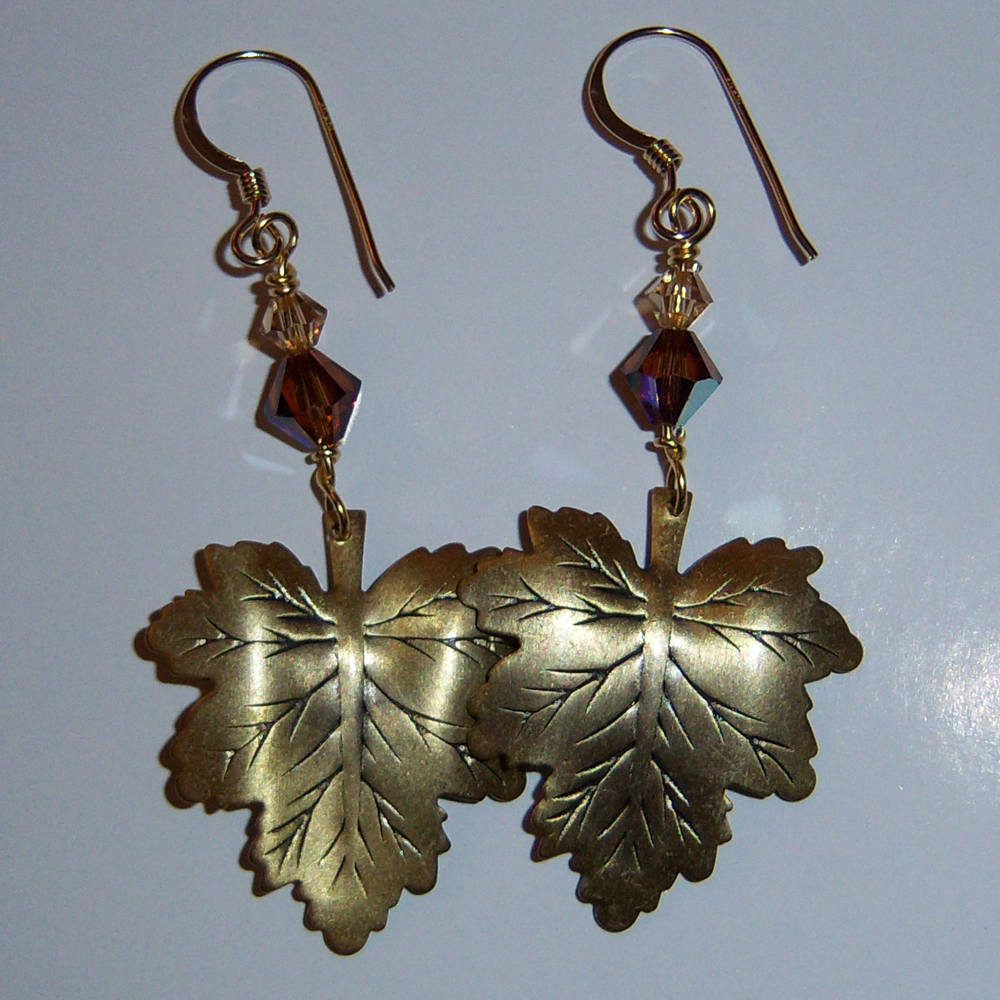 Maple Leaf Earrings