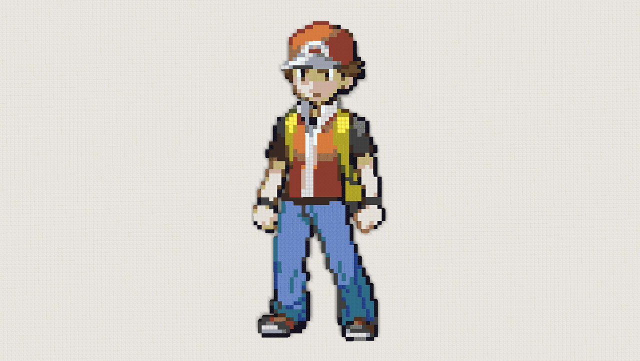 Pixilart - Pokemon's Red Sprite by Anonymous