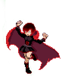 Rwby- Ruby  V.2 Custom Pokemon trainer sprite