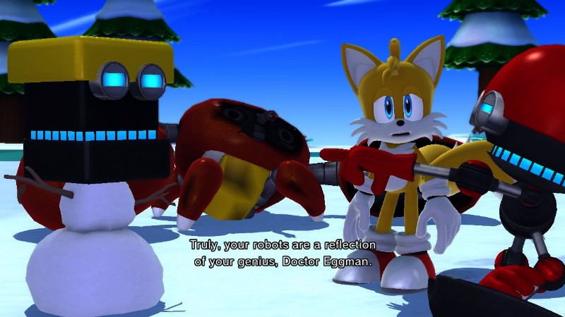 uhh? OK? does Sega or Dr. Eggman have a fascination with sonics