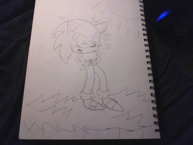 Laughing Classic Sonic by TheAmazingGMan on DeviantArt