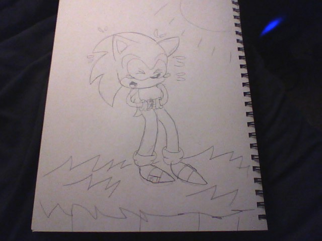 Laughing Classic Sonic by TheAmazingGMan on DeviantArt