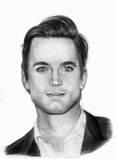 Neal Caffrey - White Collar ( water colour) by escape-to-new