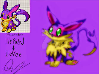 Liepard and eevee fusion