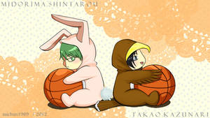 Kurobas - Midorima and Takao - Rabbit and the Hawk