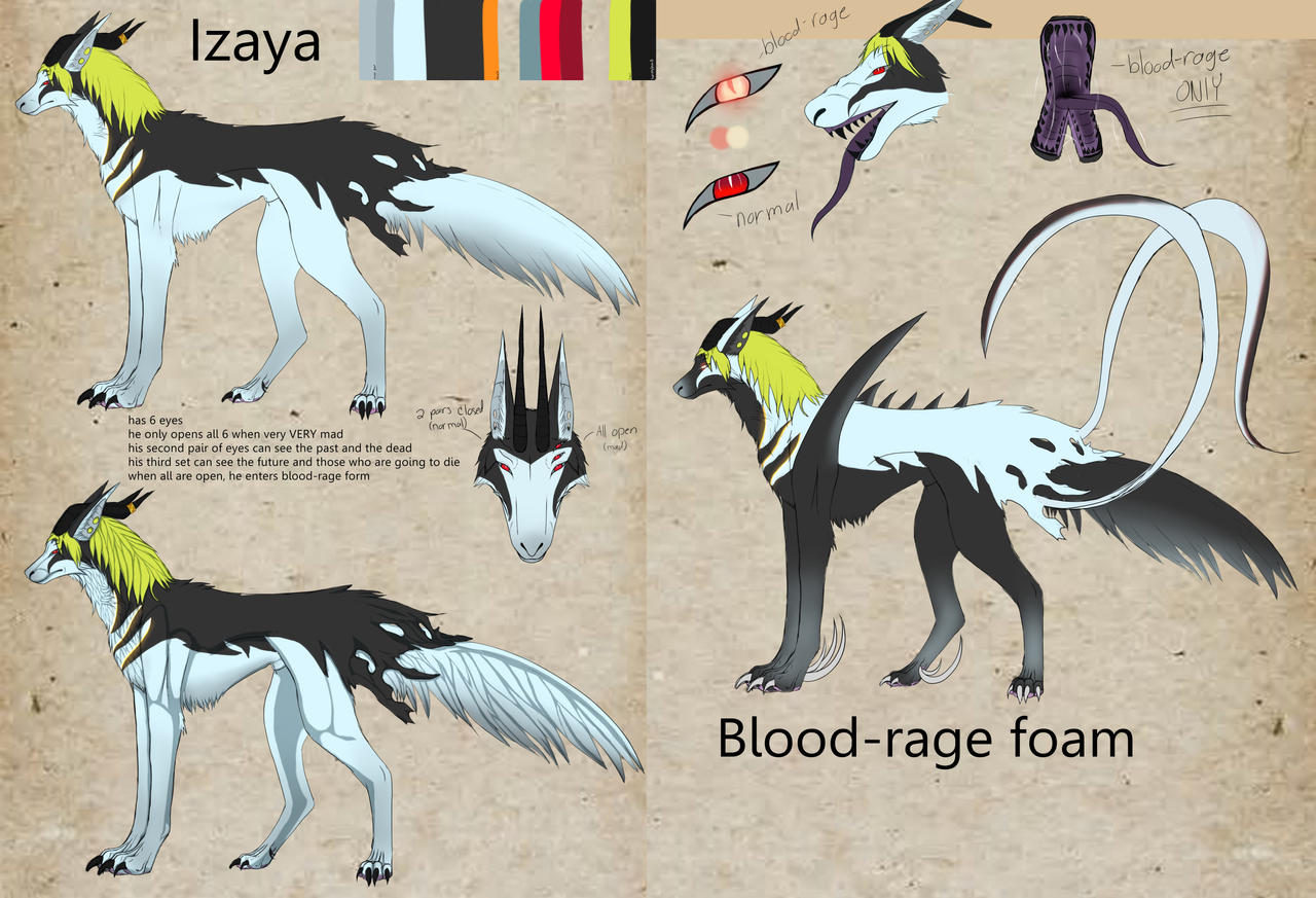 Izaya ref sheet