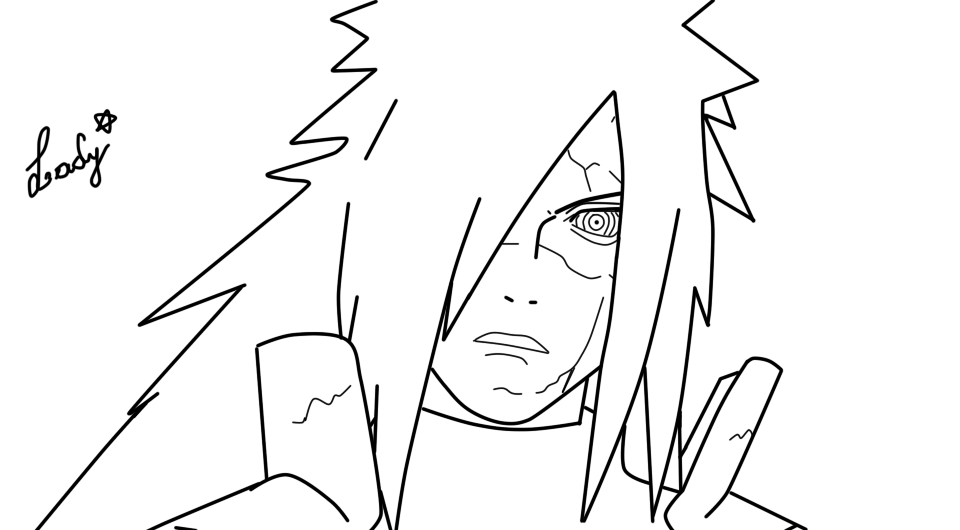 pix Madara Uchiha Easy Drawings how to draw madara step by step learn
