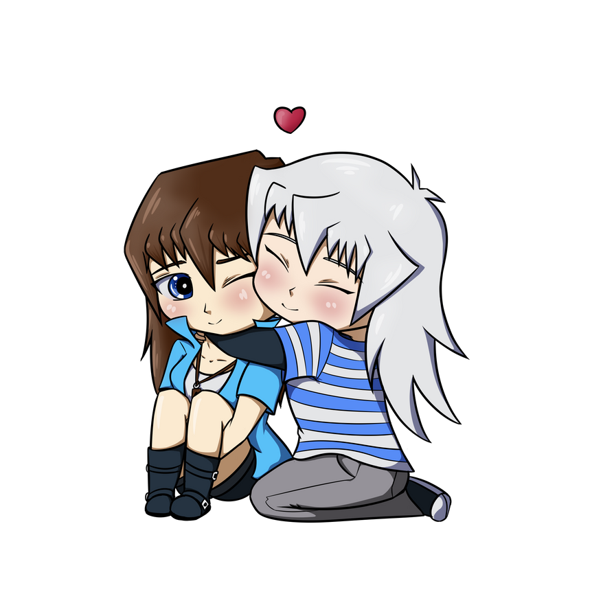 EmiKura Chibi Hug by astinbryson on DeviantArt