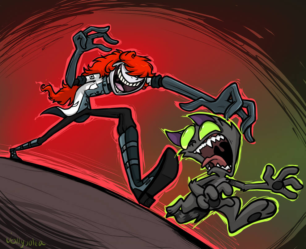 A Cartoon Nightmare by jollyjolea on DeviantArt