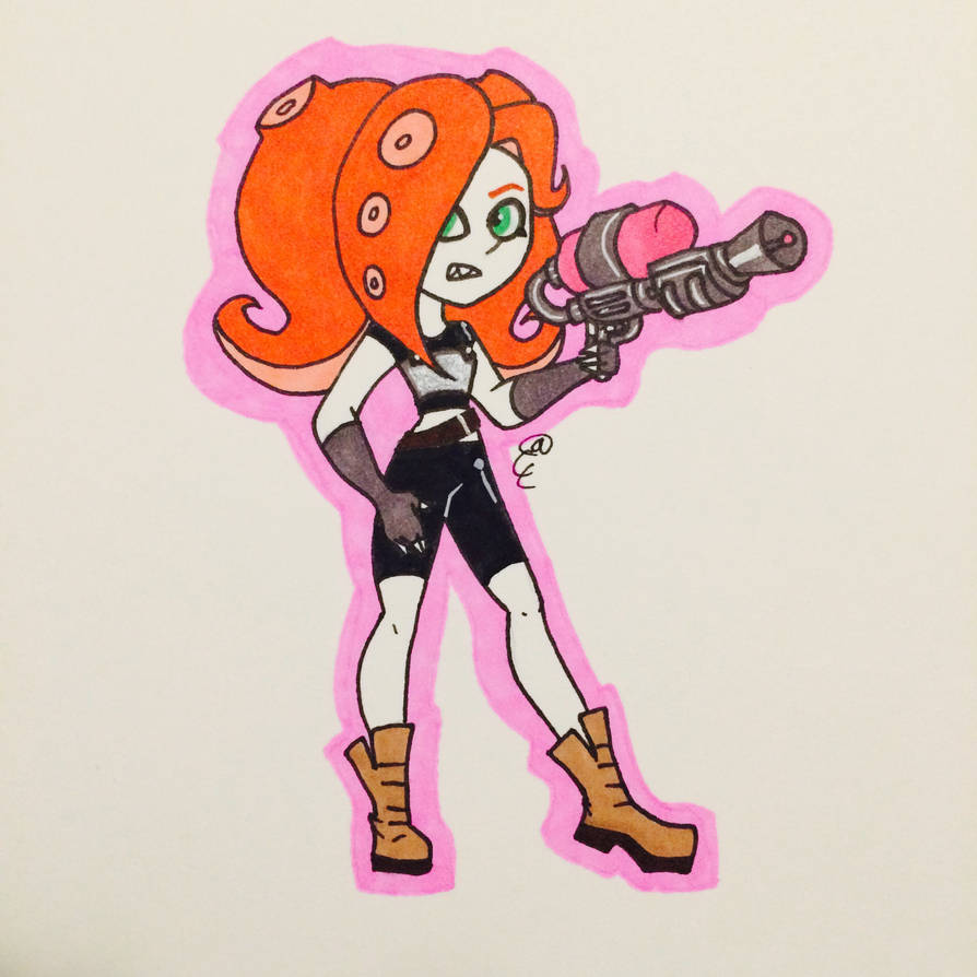Octoling (splatoon fan art) by candycthulhu on DeviantArt