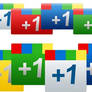 Google +1 icons