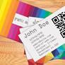 FREE Colorful Business Card PSD