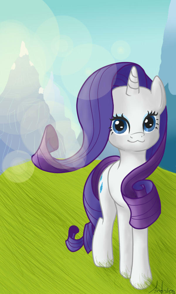 Rarity's style by nerow94 on DeviantArt