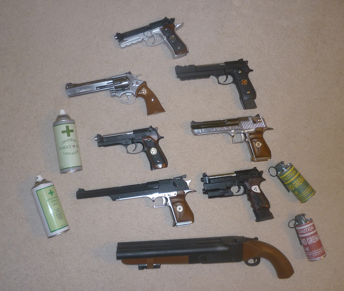 Resident Evil Guns