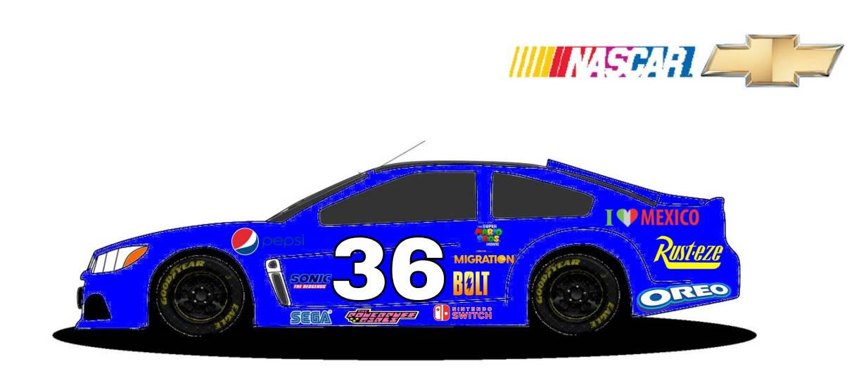 My Custom NASCAR Racing Car by BoltFan05 on DeviantArt