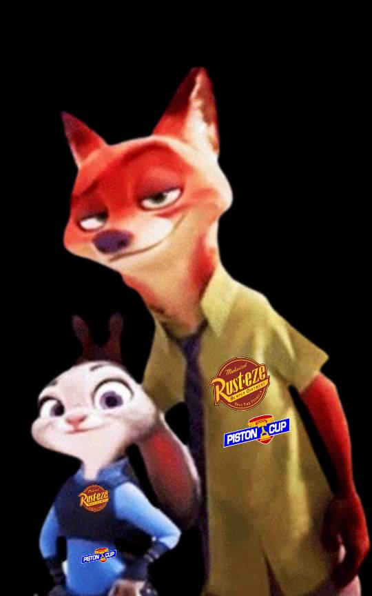 Nick Wilde And Judy Hopps In Team Rust-eze by BoltFan05 on DeviantArt