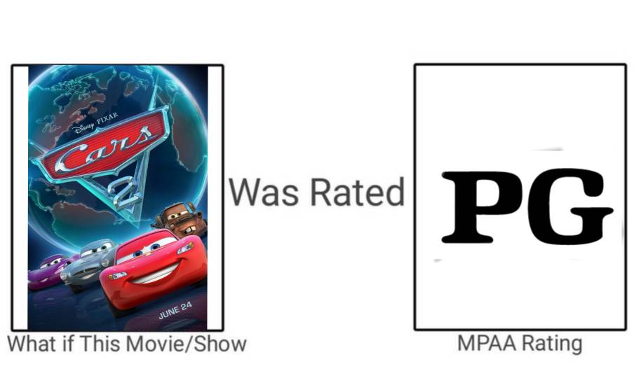 What if Cars 2 Was Rated Pg by BoltFan05 on DeviantArt