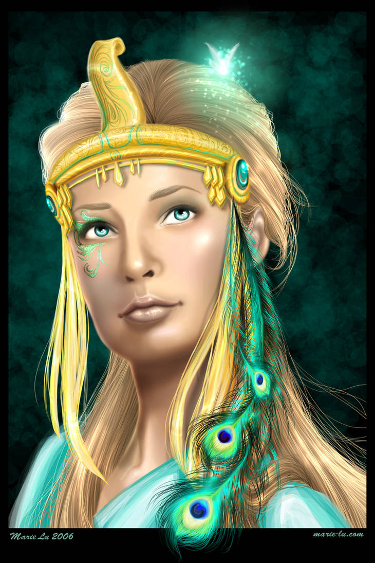 The Empress and the Peacock by mree on DeviantArt