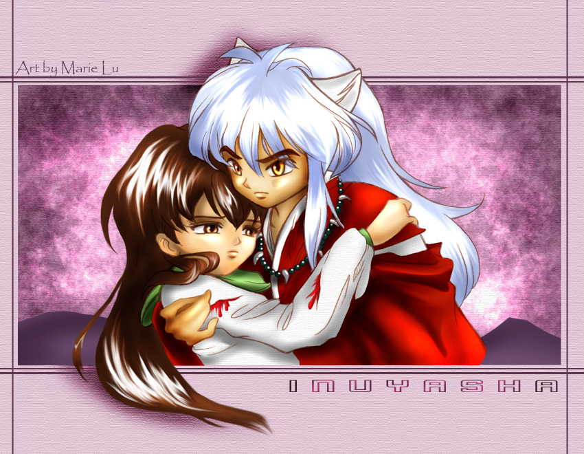 Inuyasha and Kagome upset-ish