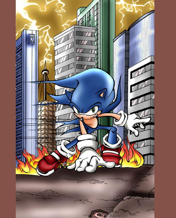 Ultimate Sonic 1 - cover