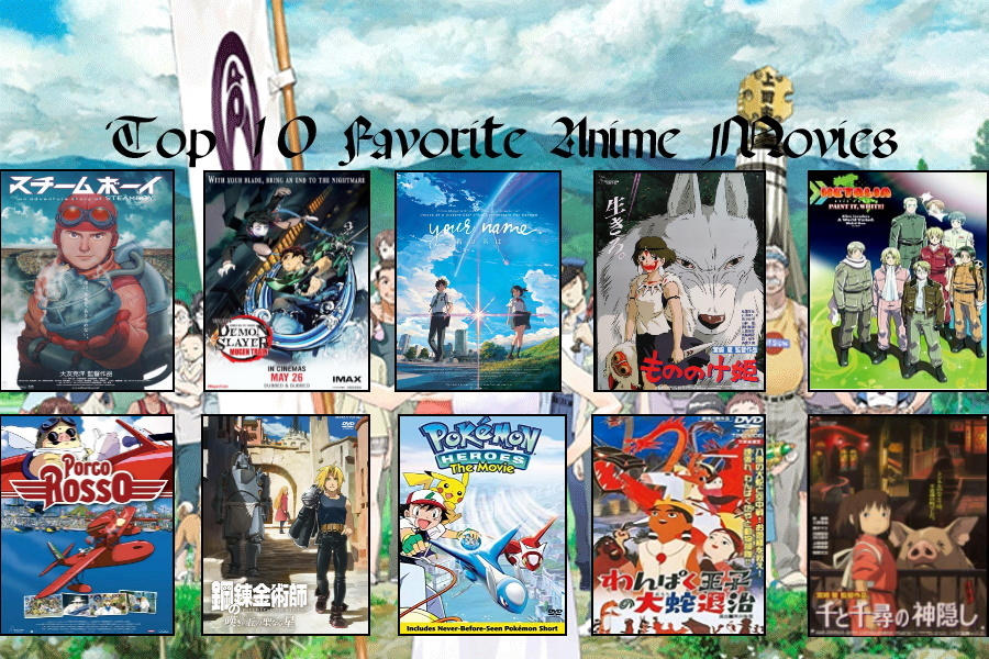 My Top 10 Anime Movies by Bartokassualtdude94 on DeviantArt