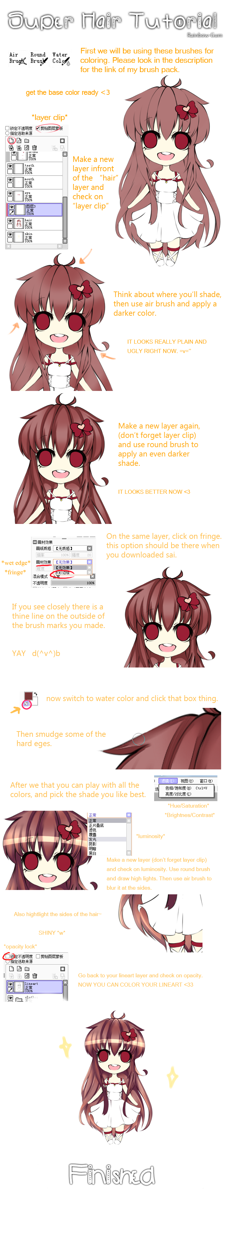 .:Hair Coloring Tutorial:.