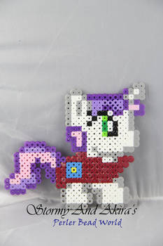 My Little Pony- Sweetie Belle Chibi Perler Series