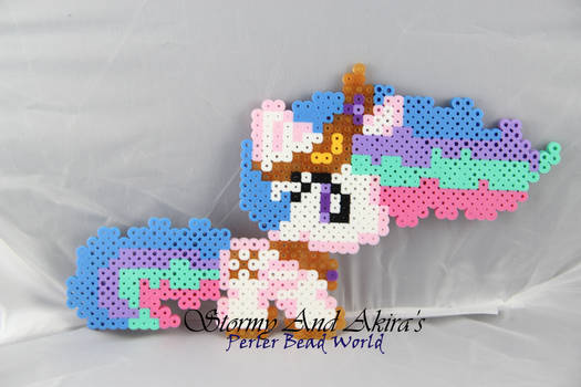 My Little Pony Princess Celestia Chibi Perler